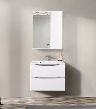 Зеркало-шкаф BelBagno Marino SPC-600/750-1A-BL-P-R
