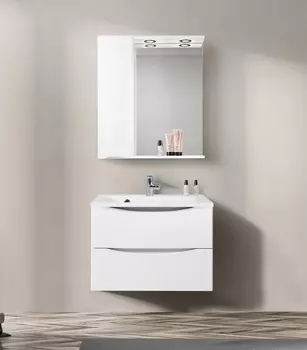 Зеркало-шкаф BelBagno Marino SPC-700/750-1A-BL-P-L