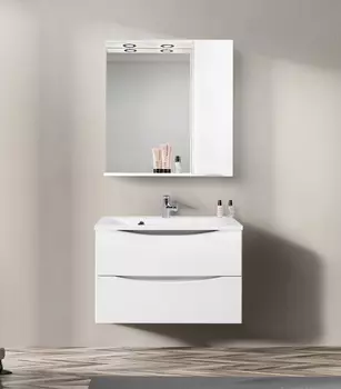 Зеркало-шкаф BelBagno Marino SPC-800/750-1A-BL-P-R