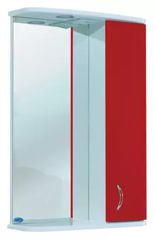 Зеркало-шкаф Bellezza Астра 55 R бордо