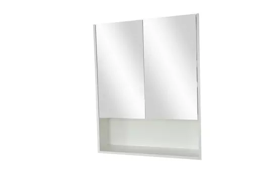 Зеркало-шкаф Bellezza Ницца 70 с полкой, белый