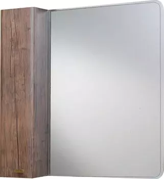 Зеркало-шкаф Bellezza Олимпия 60 L, орех