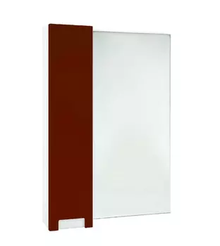 Зеркало-шкаф Bellezza Пегас 50 L белый/красный