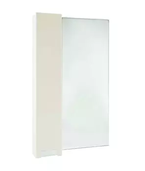 Зеркало-шкаф Bellezza Пегас 50 L белый/бежевый