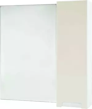 Зеркало-шкаф Bellezza Пегас 90 R, бежевое