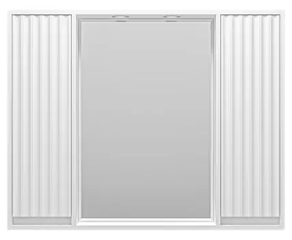 Зеркало-шкаф Brevita Balaton 100 белое