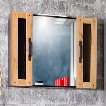 Зеркало-шкаф Бриклаер Лофт 85