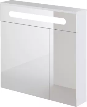 Зеркало-шкаф DIWO Коломна 80 с подсветкой, белый (KOL.Z.80/P/W)