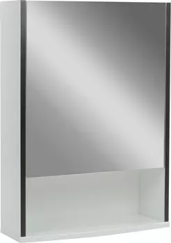 Зеркало-шкаф Doratiz Астра 50 белый/венге