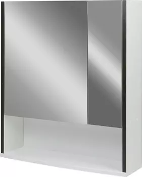 Зеркало-шкаф Doratiz Астра 60 белый/венге