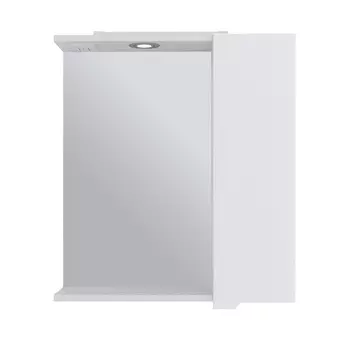 Зеркало-шкаф Emmy Агата 55 с подсветкой, правое