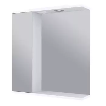 Зеркало-шкаф Emmy Джерси 65 левый с подсветкой