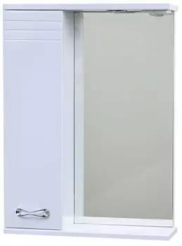 Зеркало-шкаф Emmy Рио 55 с подветкой, левое