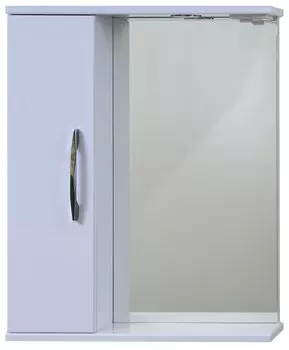 Зеркало-шкаф Emmy Рокард 60 с подсветкой, левое