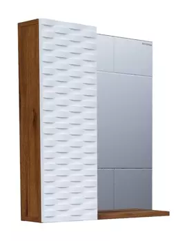 Зеркало-шкаф Grossman Альба 65 веллингтон/белый