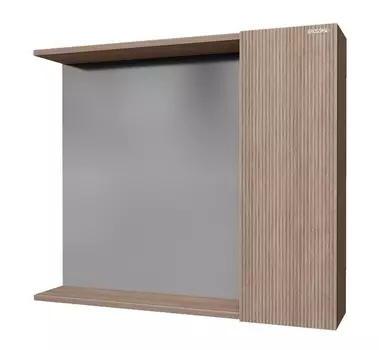 Зеркало-шкаф Grossman Юнит 80 кадена вуд