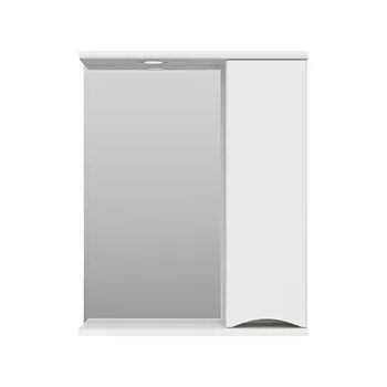 Зеркало-шкаф Misty Атлантик 60 R (белый)