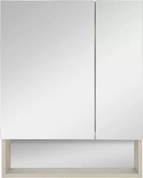 Зеркало-шкаф Misty Дунай 60 дуб белый