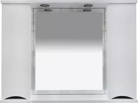 Зеркало-шкаф Misty Элвис 105 белый