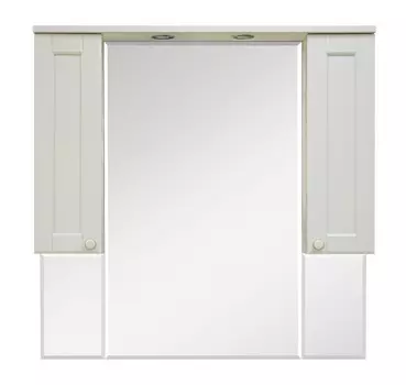 Зеркало-шкаф Misty Латте 105 бежевое