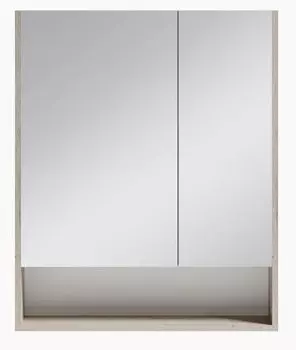 Зеркало-шкаф Misty Мускат 70 дуб галифакс белый