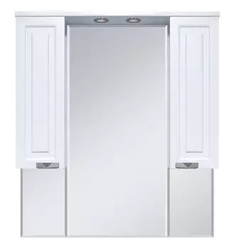 Зеркало-шкаф Misty Терра 90 белое