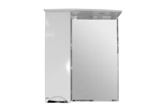 Зеркало-шкаф Mixline Кассиопея 75 с подсветкой левый