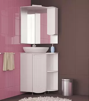 Зеркало-шкаф Mixline Корнер R