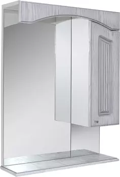 Зеркало-шкаф Mixline Крит 60 патина серебро