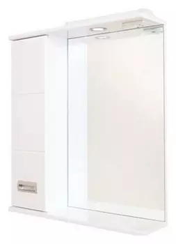 Зеркало-шкаф Onika Балтика 58 с подсветкой, левый