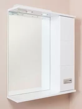 Зеркало-шкаф Onika Балтика 67 с подсветкой, правый