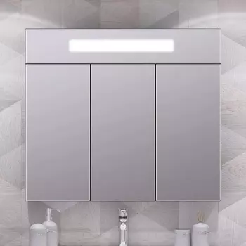 Зеркало-шкаф Opadiris Кристалл 90