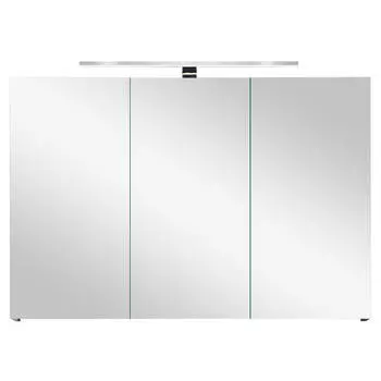 Зеркало-шкаф Orans 100 с подсветкой, графит