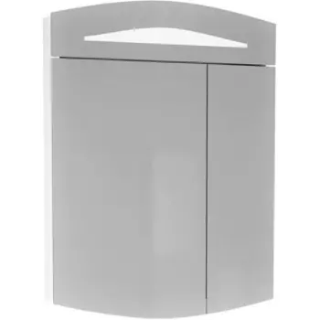 Зеркало-шкаф Owl 1975 Sjel 60 с подсветкой белый