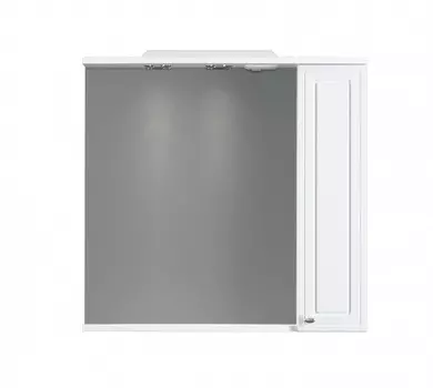 Зеркало-шкаф RedBlu by Damixa Palace One 75 с подсветкой, белый