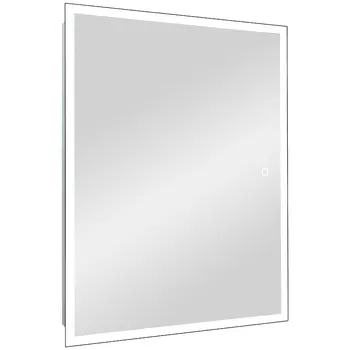 Зеркало-шкаф Reflexion Cube 50х80 с подсветкой и сенсором