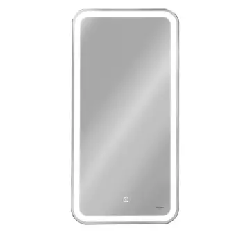 Зеркало-шкаф Reflexion Circle LED 40х80 с подсветкой, левый, сенсорный выключатель