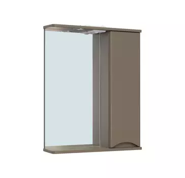 Зеркало-шкаф Runo Афина 60 бежевый