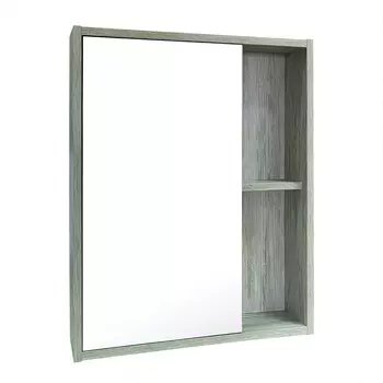 Зеркало-шкаф Runo Эко 60 скандинавский дуб