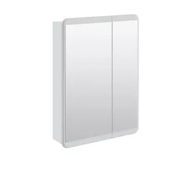 Зеркало-шкаф Runo Эрика 60 белый