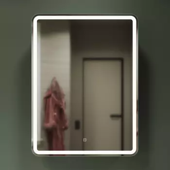 Зеркало-шкаф Sancos Diva 60 с подсветкой, с сенсорным выключателем