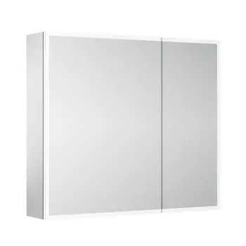 Зеркало-шкаф Sancos Evoke 80 с подсветкой, с сенсорным выключателем