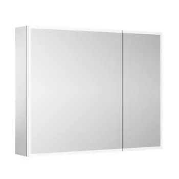 Зеркало-шкаф Sancos Evoke 90 с подсветкой, с сенсорным выключателем