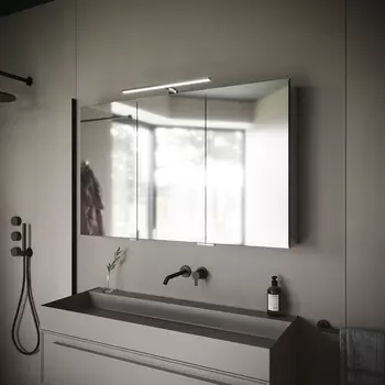 Зеркало-шкаф Sancos Hilton 120 с подсветкой