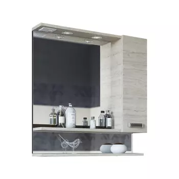 Зеркало-шкаф Sanflor Техас 70 венге/орегон R