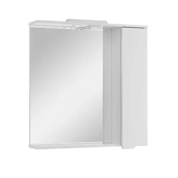 Зеркало-шкаф SanStar Bianca 80 П с подсветкой