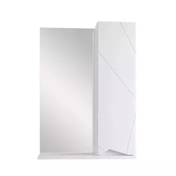 Зеркало-шкаф SanStar Каскад 50 R белый