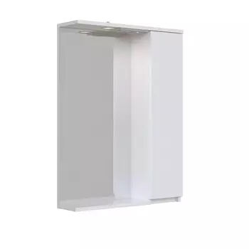 Зеркало-шкаф SanStar Квадро 70 П с подсветкой