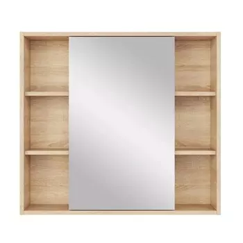 Зеркало-шкаф SanStar Тоскана 80 дуб сонома светлый