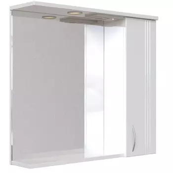 Зеркало-шкаф SanStar Вольга 60 П, 1/дв, белый